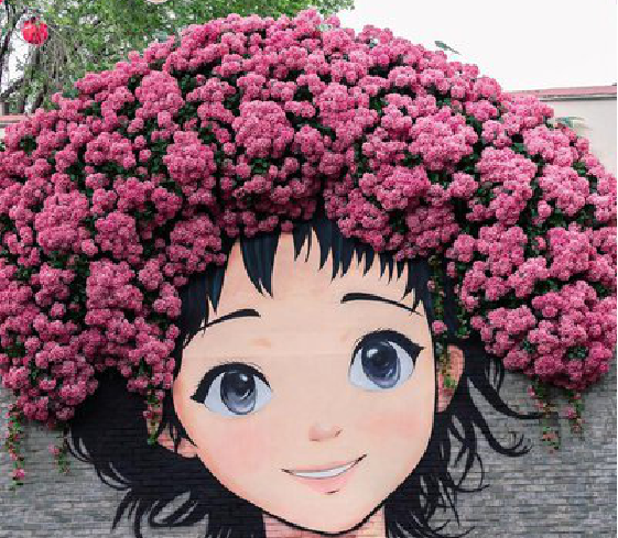 西峡墙体彩绘-网红墙打卡