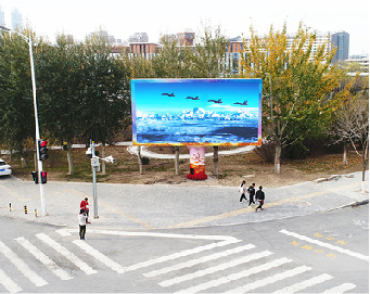 西峡户外大屏广告投放要点。